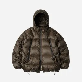 ALTAVIA DOWN PARKA JACKET - BROWN