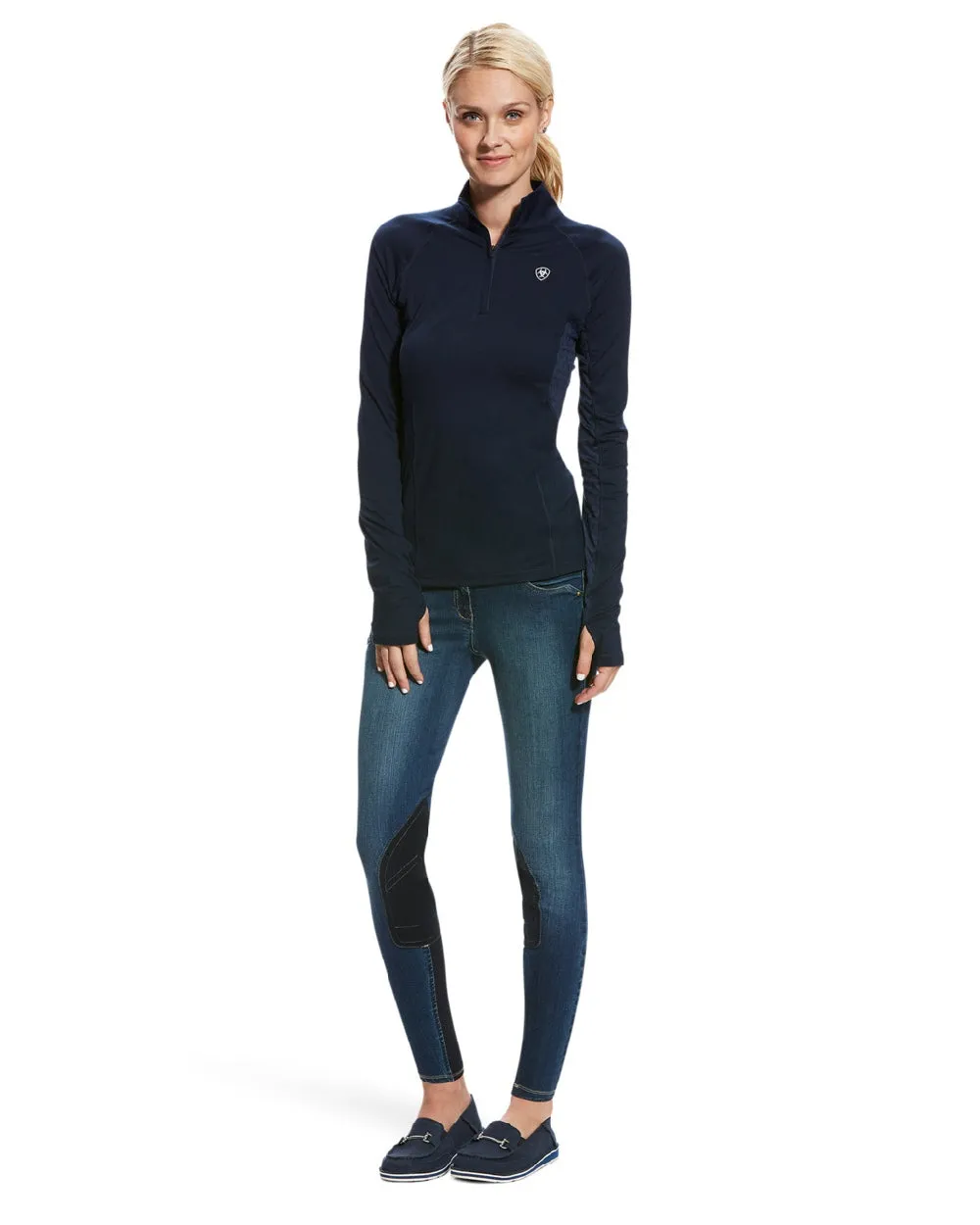 Ariat Womens Lowell 2.0 1/4 Zip Long Sleeve Base Layer