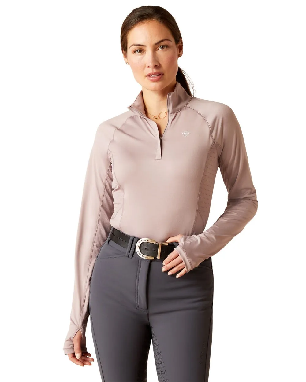 Ariat Womens Lowell 2.0 1/4 Zip Long Sleeve Base Layer