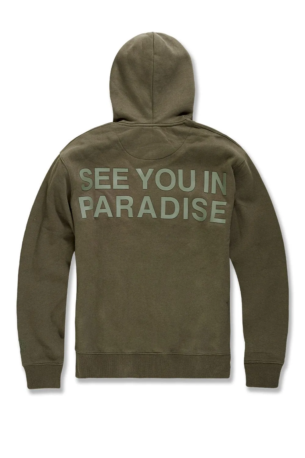 Big Men's Paradise Tonal Pullover Hoodie