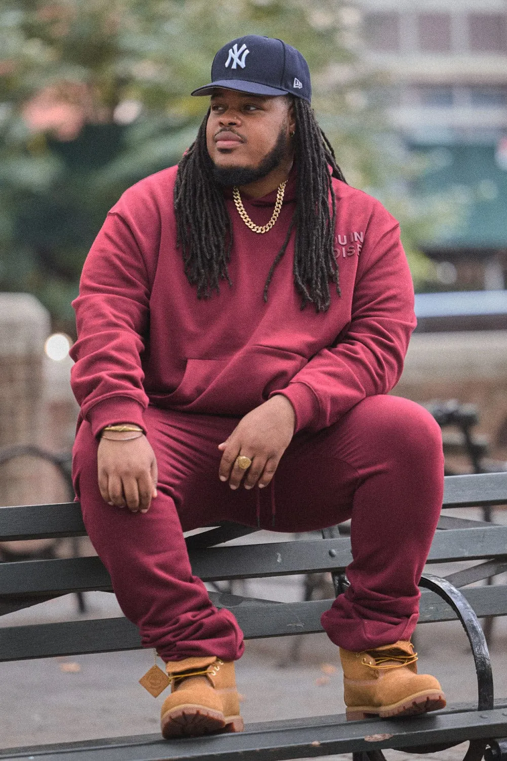 Big Men's Paradise Tonal Pullover Hoodie