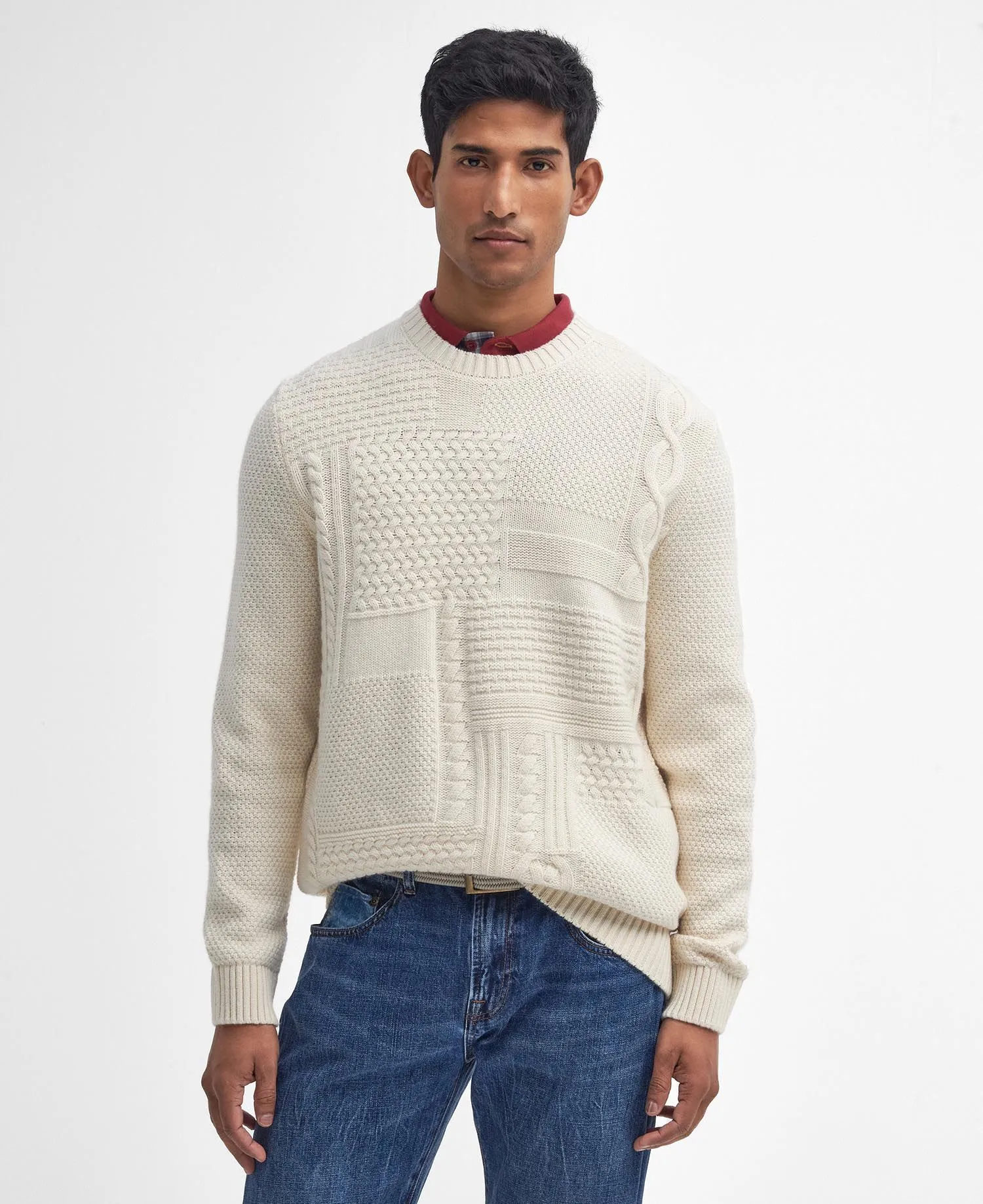 Casey Cable Crew Neck Sweater