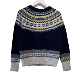 Fairisle Jumper - New Navy