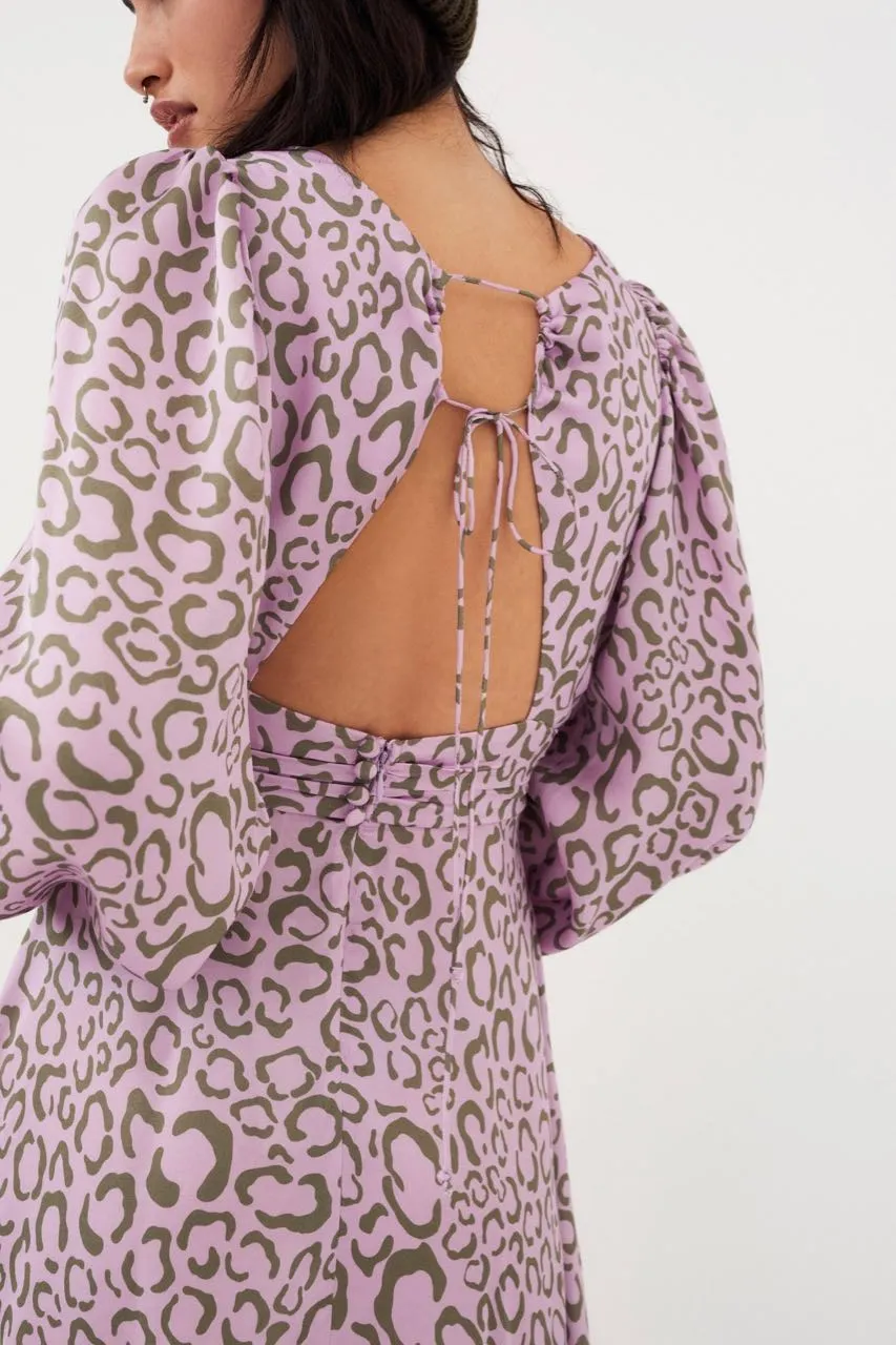 For Love & Lemons June Mini Dress - Purple