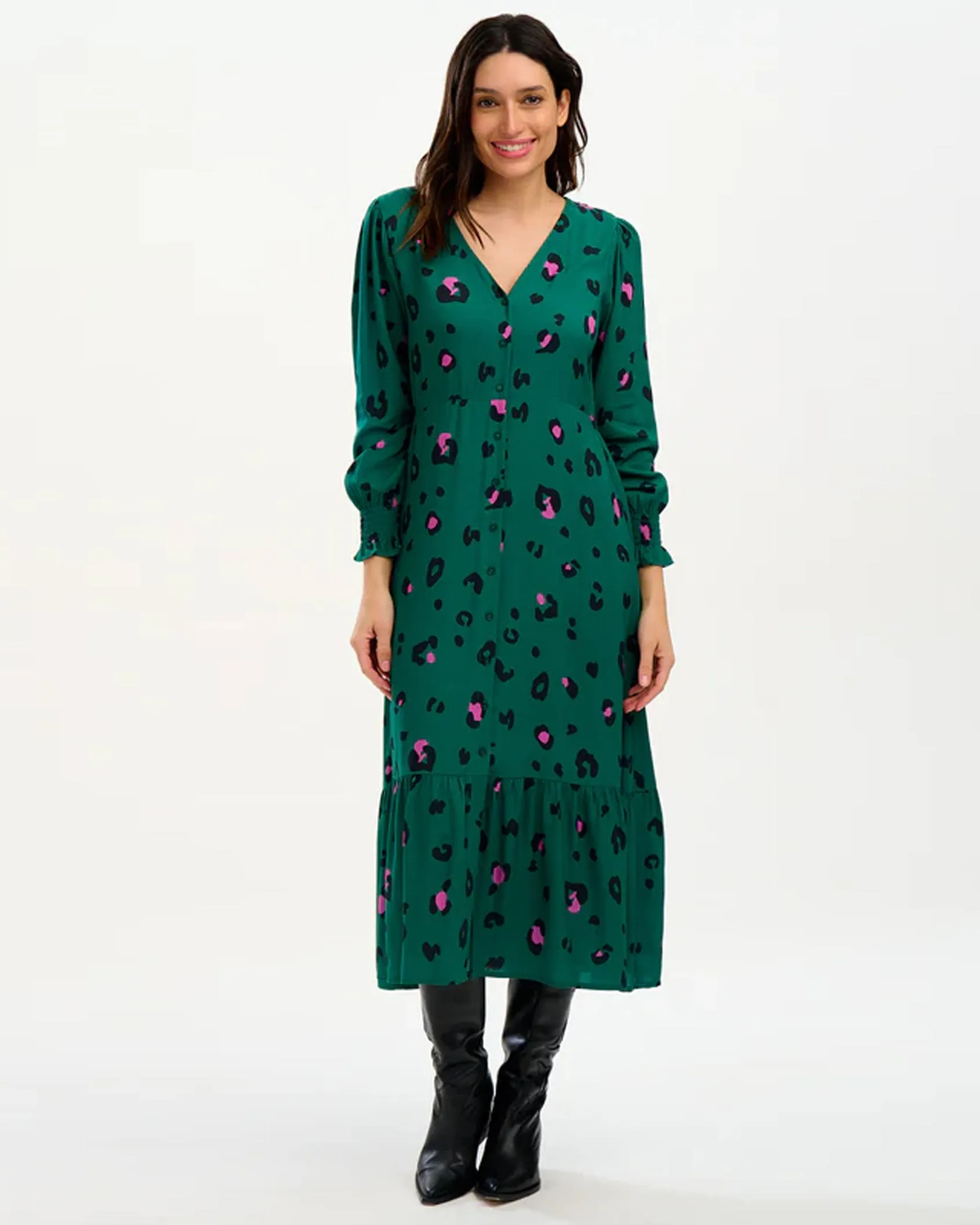 Gwen Long Tiered Dress