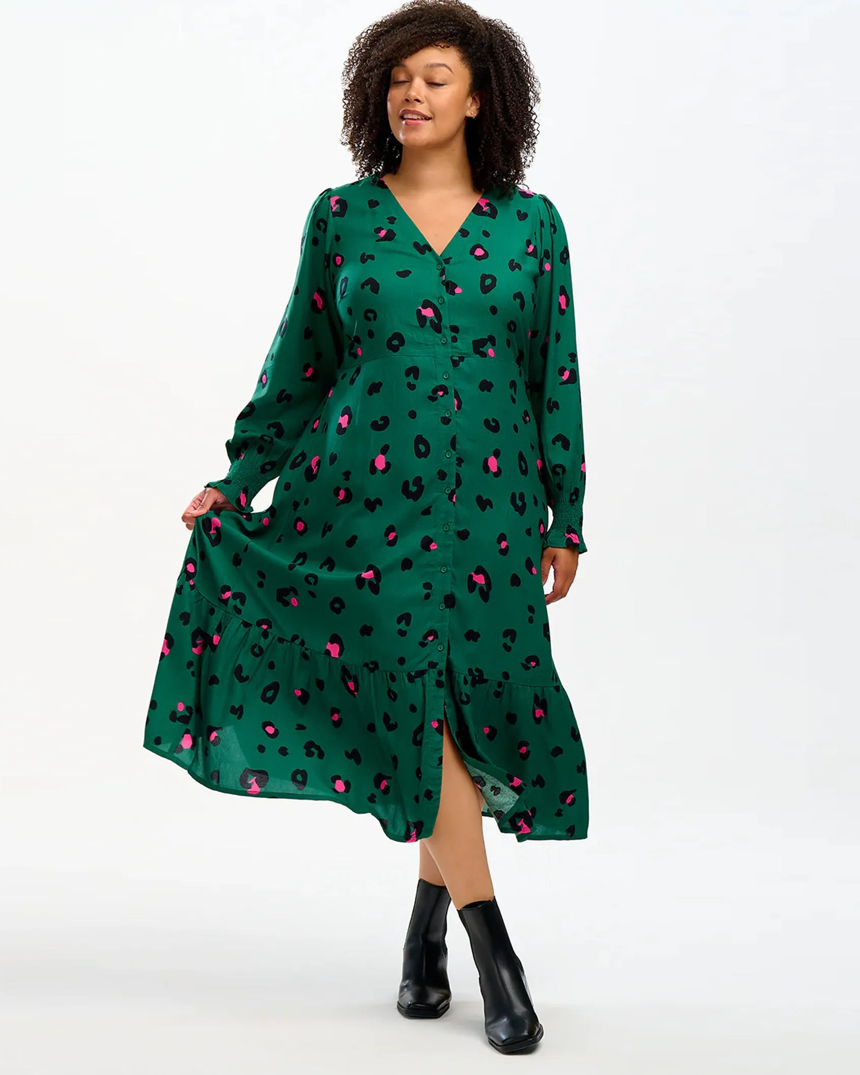 Gwen Long Tiered Dress