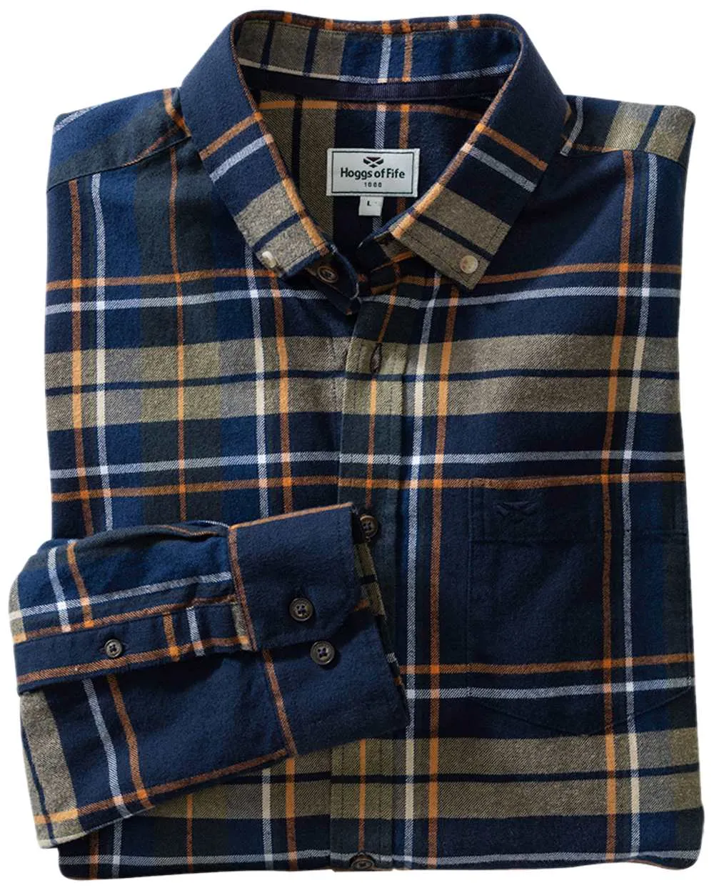 Hoggs of Fife Coll Cotton Twill Check Shirt