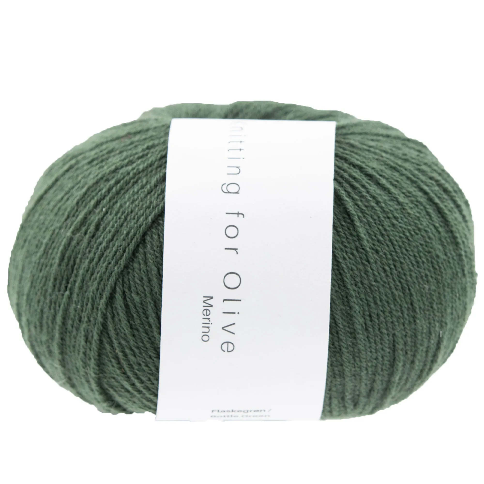 Knitting for Olive Merino Yarn - Bottle Green