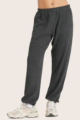 LIGHTWEIGHT SWEATS CLASSIC SWEATPANTS - PEPPER HEATHER GREY