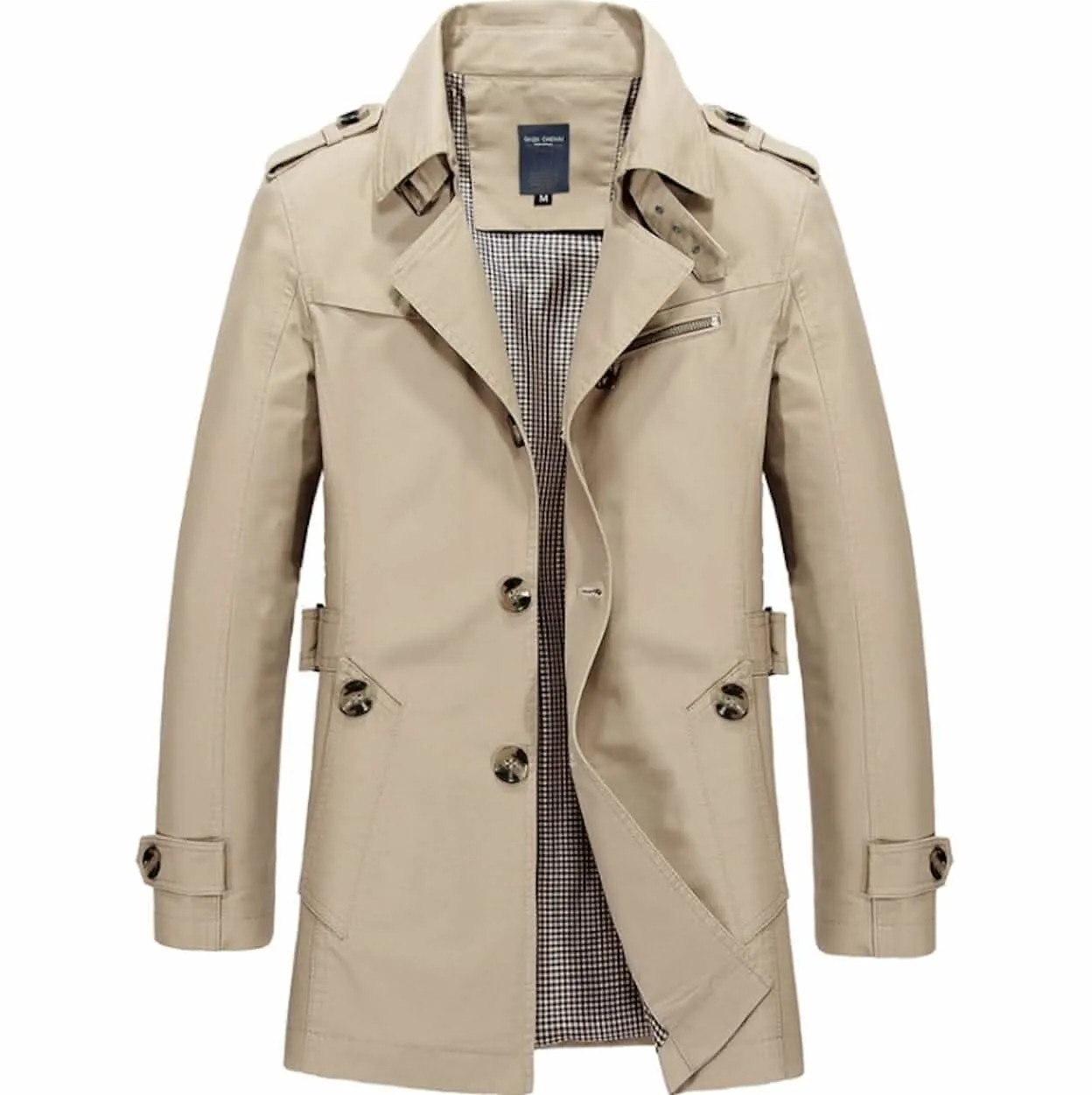 Men's Classic Stylish Trench Coat