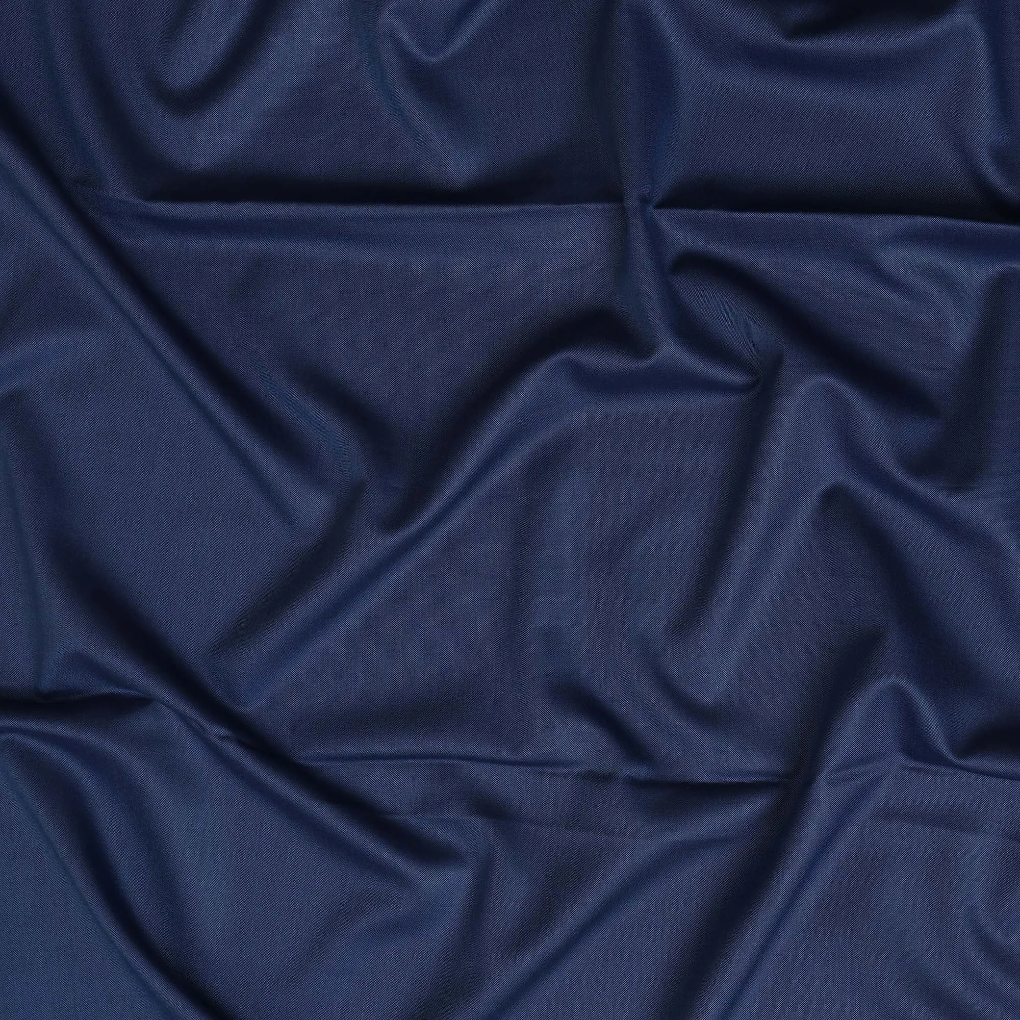 Midnight Blue SCABAL Super 200's All Wool Suiting Fabric, 3.5 Meters with Buttons and Lining, 150 cm Width-D20707