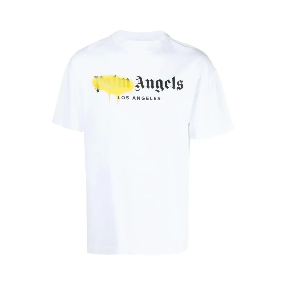 Palm Angels LA Spray Logo T-shirt White