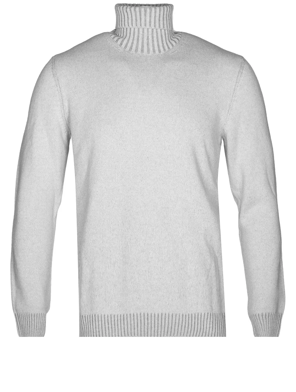 Roll Neck Knitwear Grey