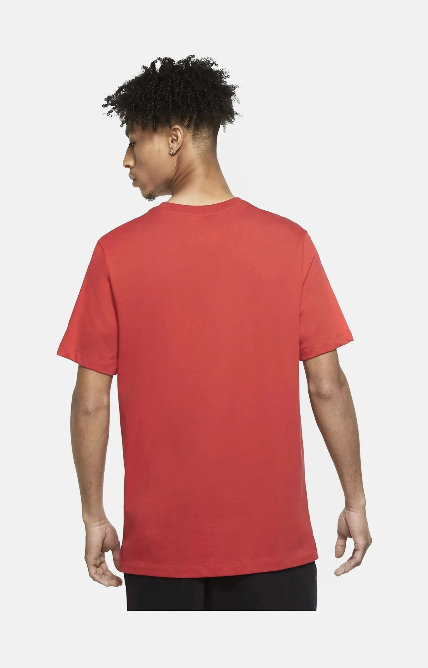 Swoosh Short Sleeve Mens T-Shirt (Red)