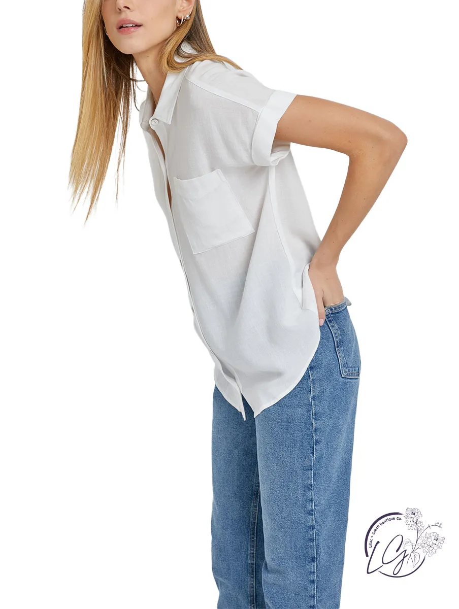 Timeless Button-Down Tee