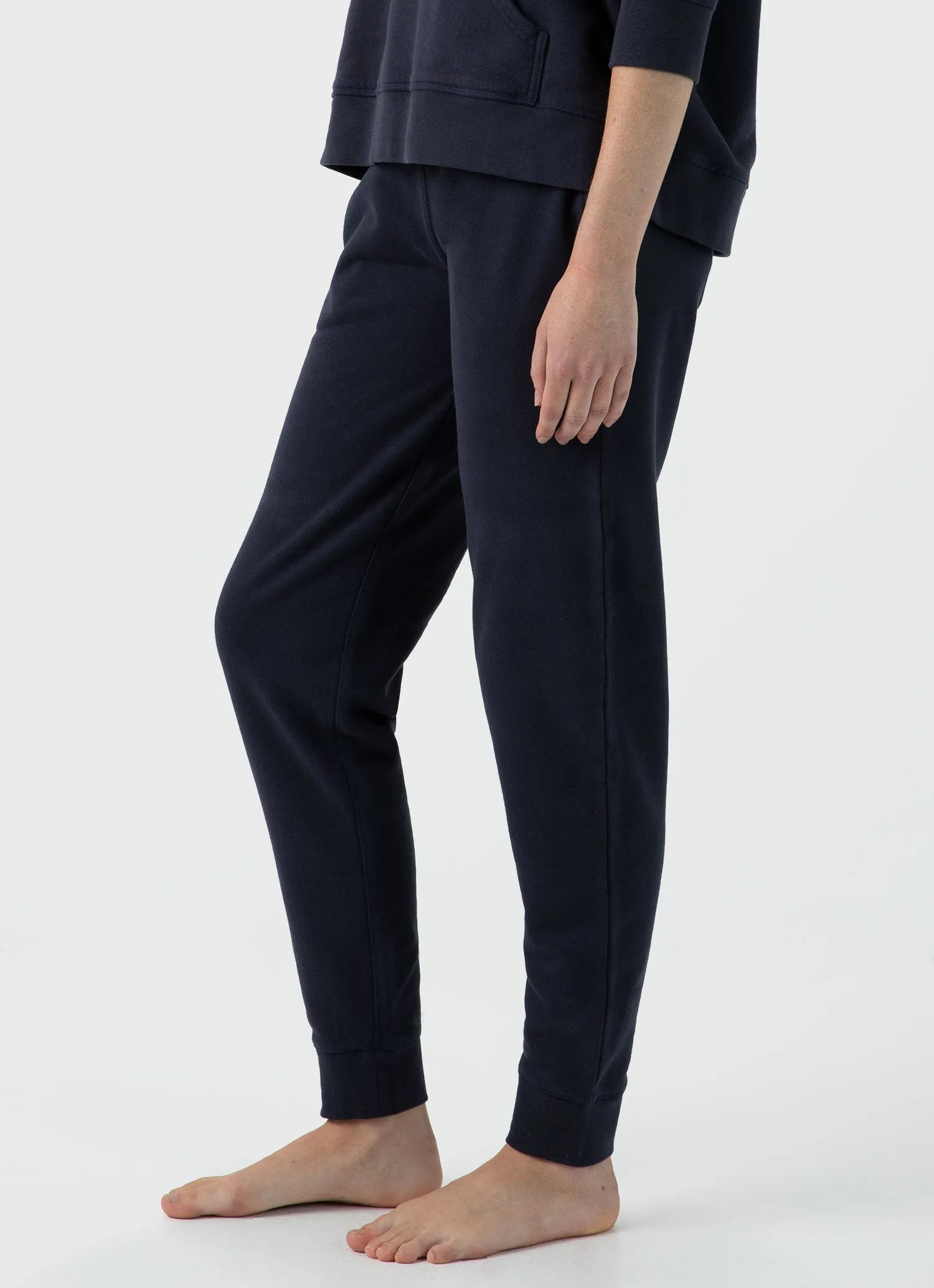 Women's Relaxed Sweatpants in Navy